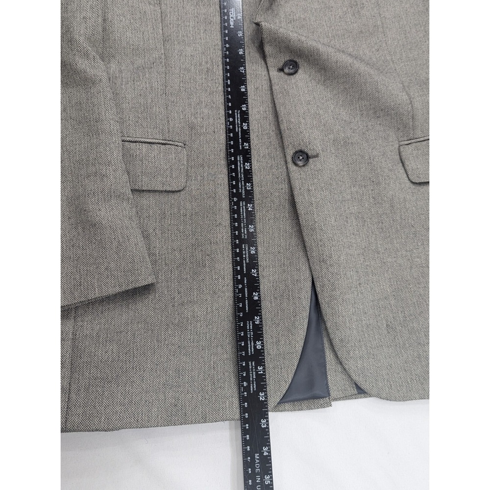 Jos. A. Bank Signature Blazer Sport Coat‎ Suit Jacket Silk LambsWool 44L 48" EUC - Picture 10 of 14